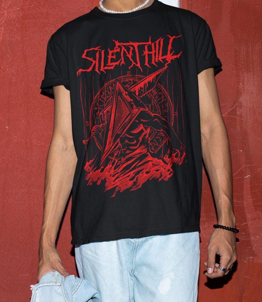 Triangle Head Silence Hill V2 Premium Unisex T-shirt - Etsy