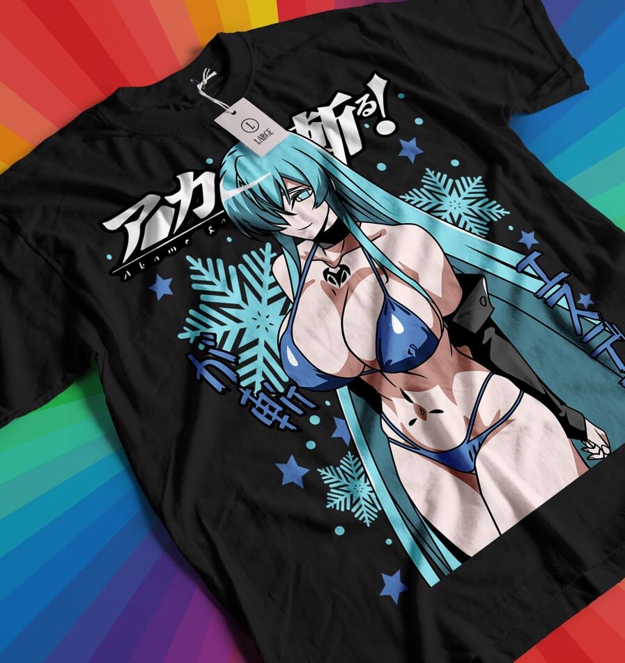 Esdeath - Akame ga kill Anime Girl Unisex T-shirt - kawaiiwaru