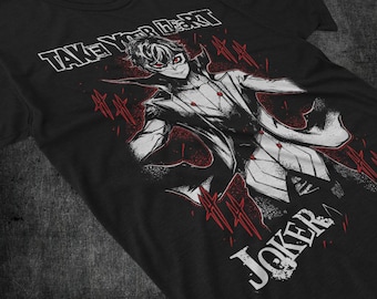 Joker Persona T-shirt/ Persona Game Joker design shirt/ Persona Joker T-Shirt/ Unisex Jersey Short Sleeve Tee