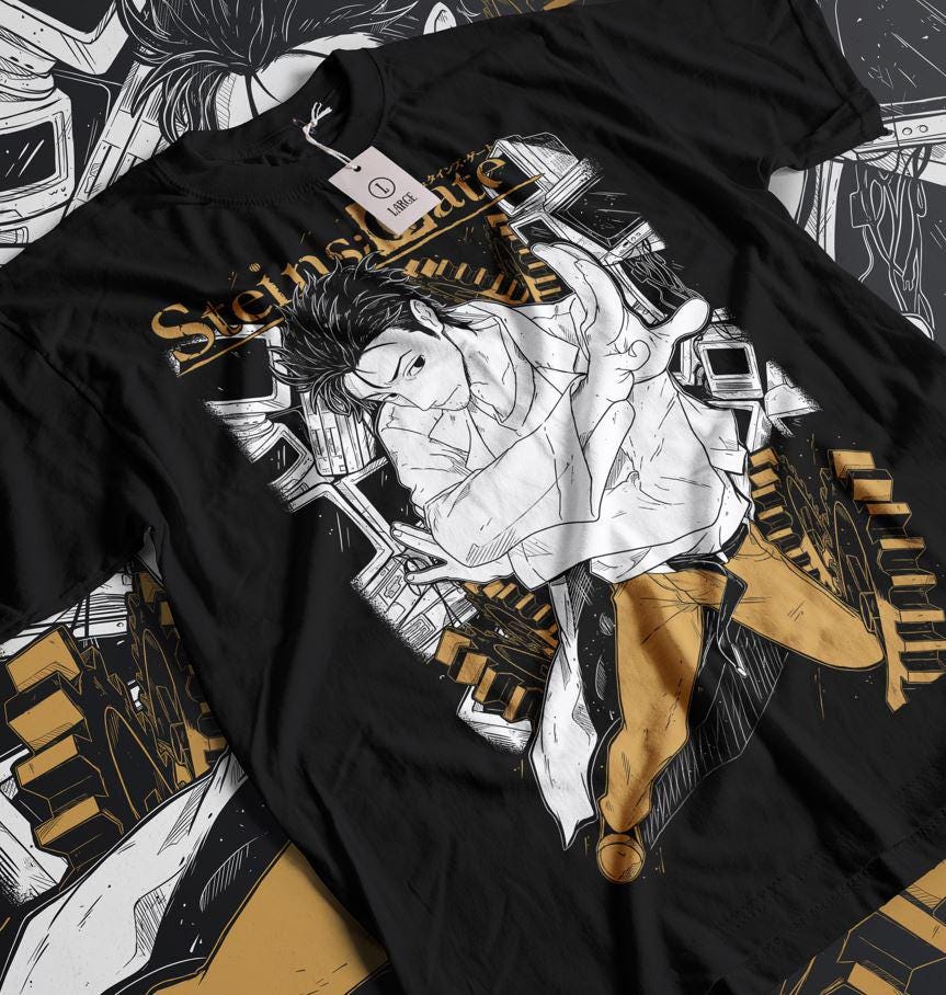 Steins Gate Shirt - Etsy