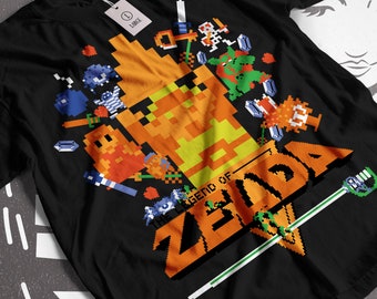 Unisex Graphic Tee - Video Games Shirt - Retro Gaming Tees for Gamers