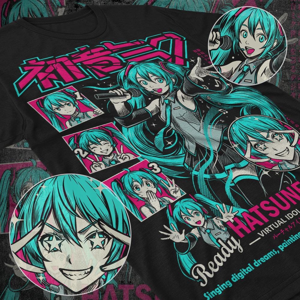 Hatsune Miku Tank Top - Etsy