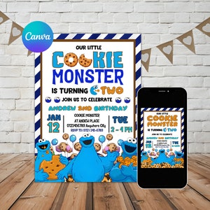 Pin by anace on monster  Cookie monster party, Cookie monster party  decorations, Cookie monster birthday