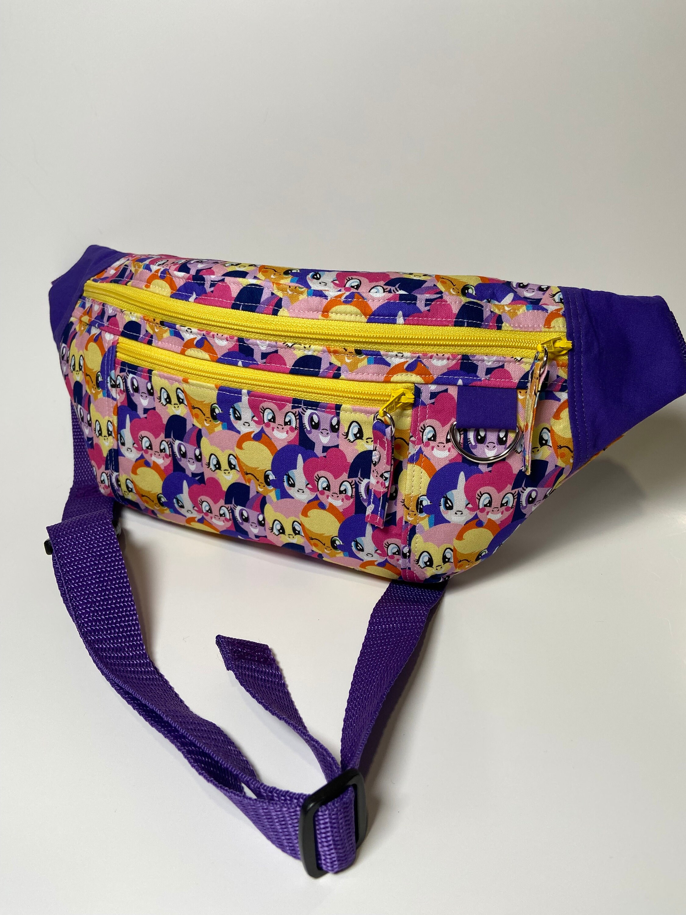 Pony Themed Fanny Pack Belt Bag With Three Zippered Pockets Etsy