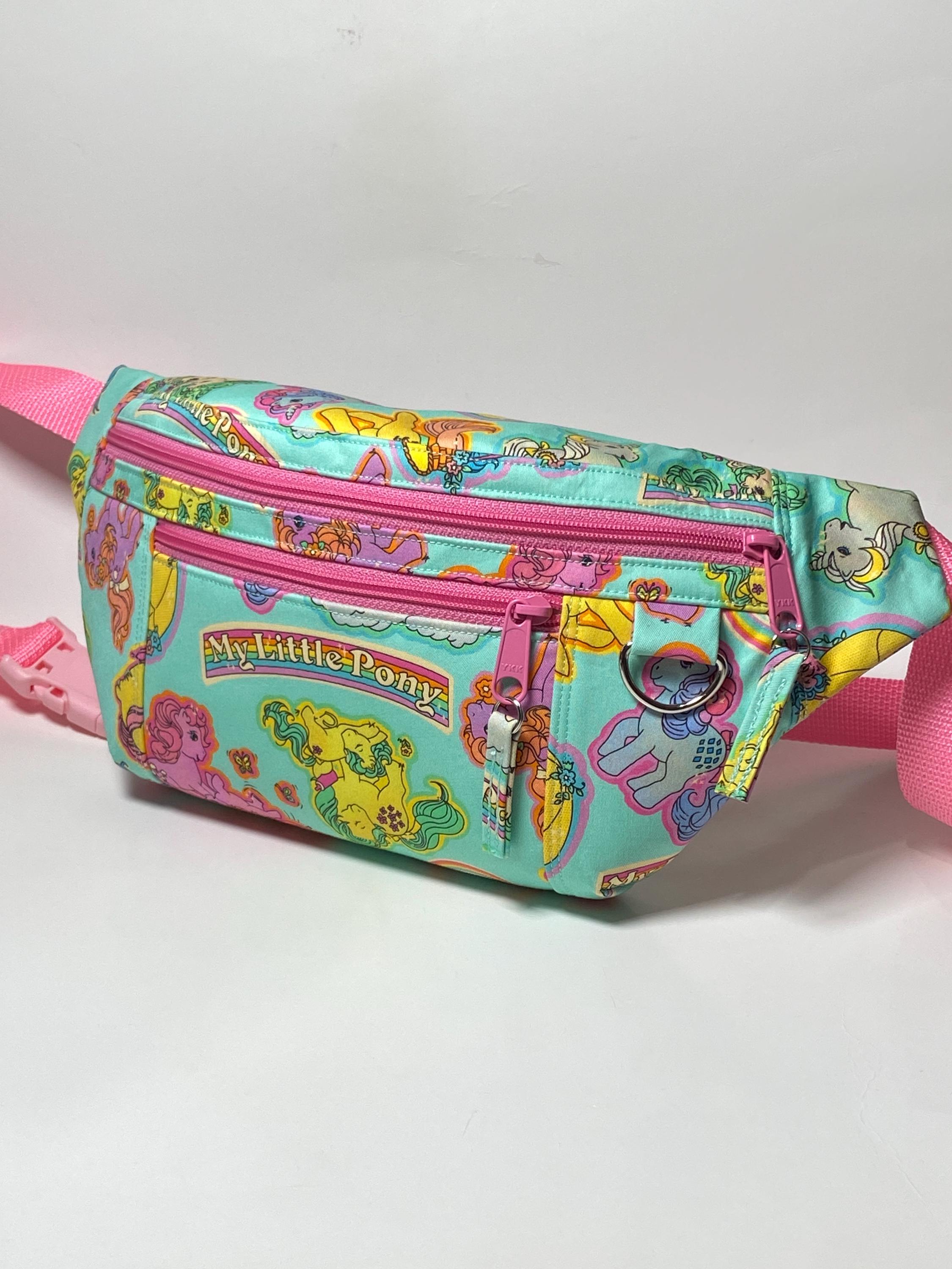 Vintage Inspired Pony Generation One Fanny Pack Belt Bag With