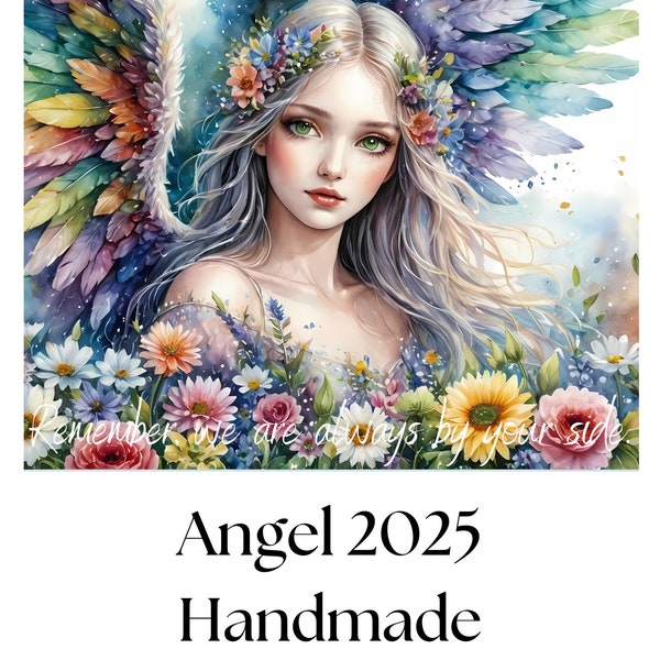 2025 Angel Calendar Etsy