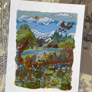 Skyrim Art Print