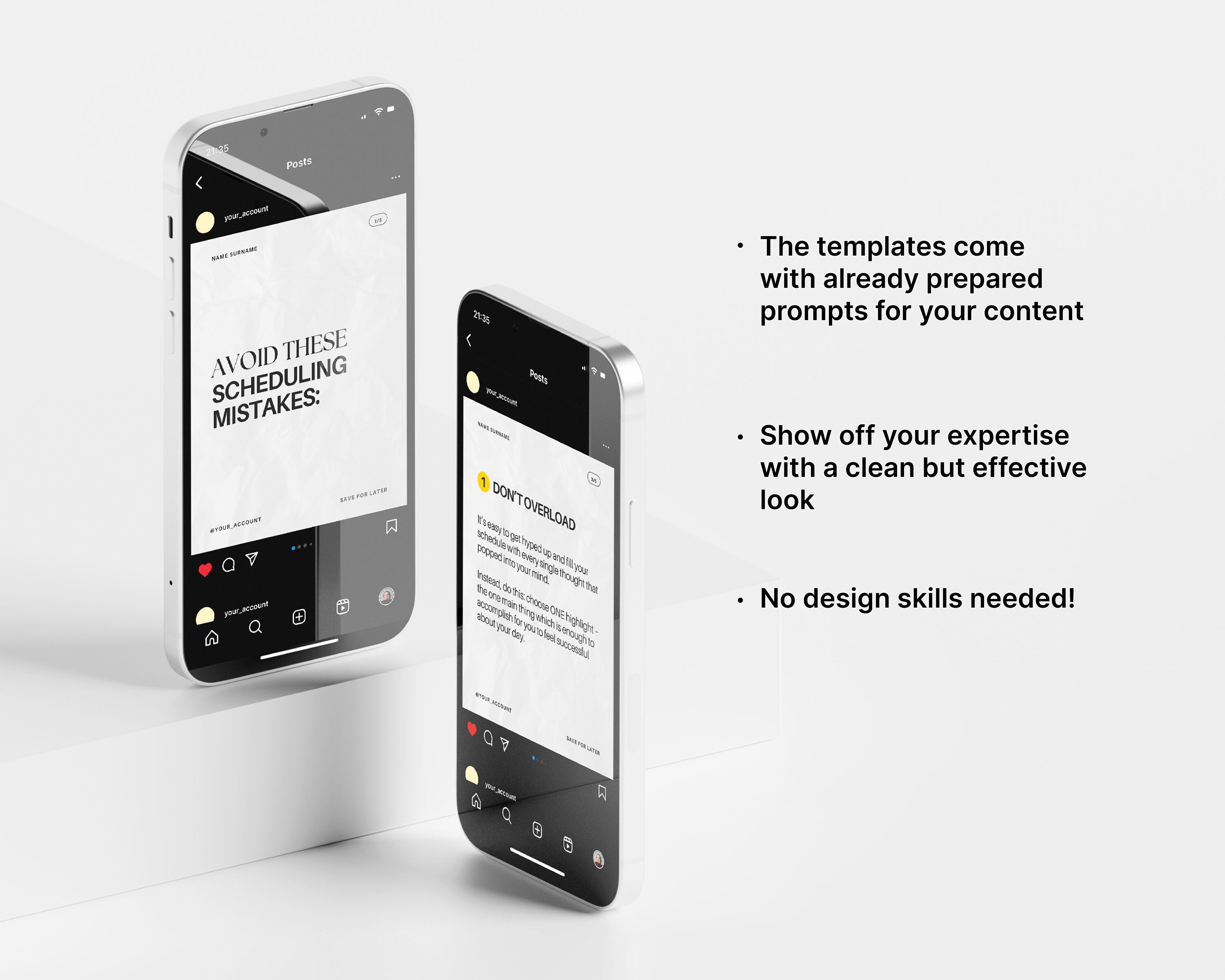 Canva Social Media Carousel Templates Personal Branding (digital
