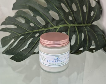 SKIN Rescue Face Cream A Top Seller Formulated for Sensitive Skin Oat, chamomile and Calendula. UNSCENTED, Exzema, Psoriasis, Flaky Dry Skin