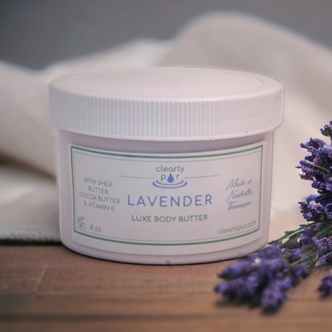 Perfect Women's Gift Lavender Luxury Body Butter Natural Etsy
