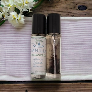 Tahitian Vanilla Perfume Oil, Purse-Sized Roll-On Scent