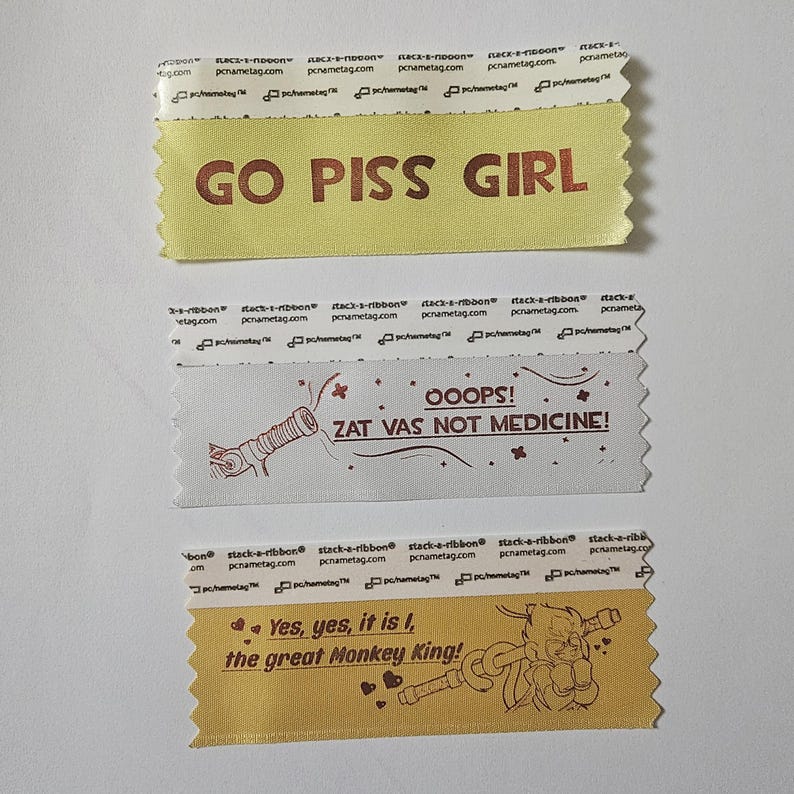 Badge Ribbons - TF2 & Lego Monkie Kid - Etsy
