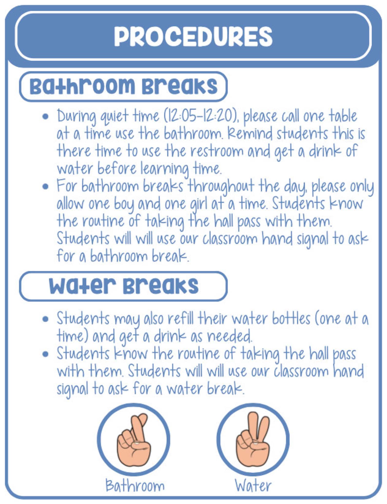Substitute Teacher Binder Template | Completely Customizable | Cute ...