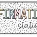 Pastel Rainbow Affirmation Station: Printable Classroom Decor (PDF) - Etsy