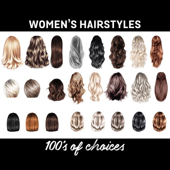 TIE-BACK and Updo HAIRSTYLES Women Girls Fashion Hair