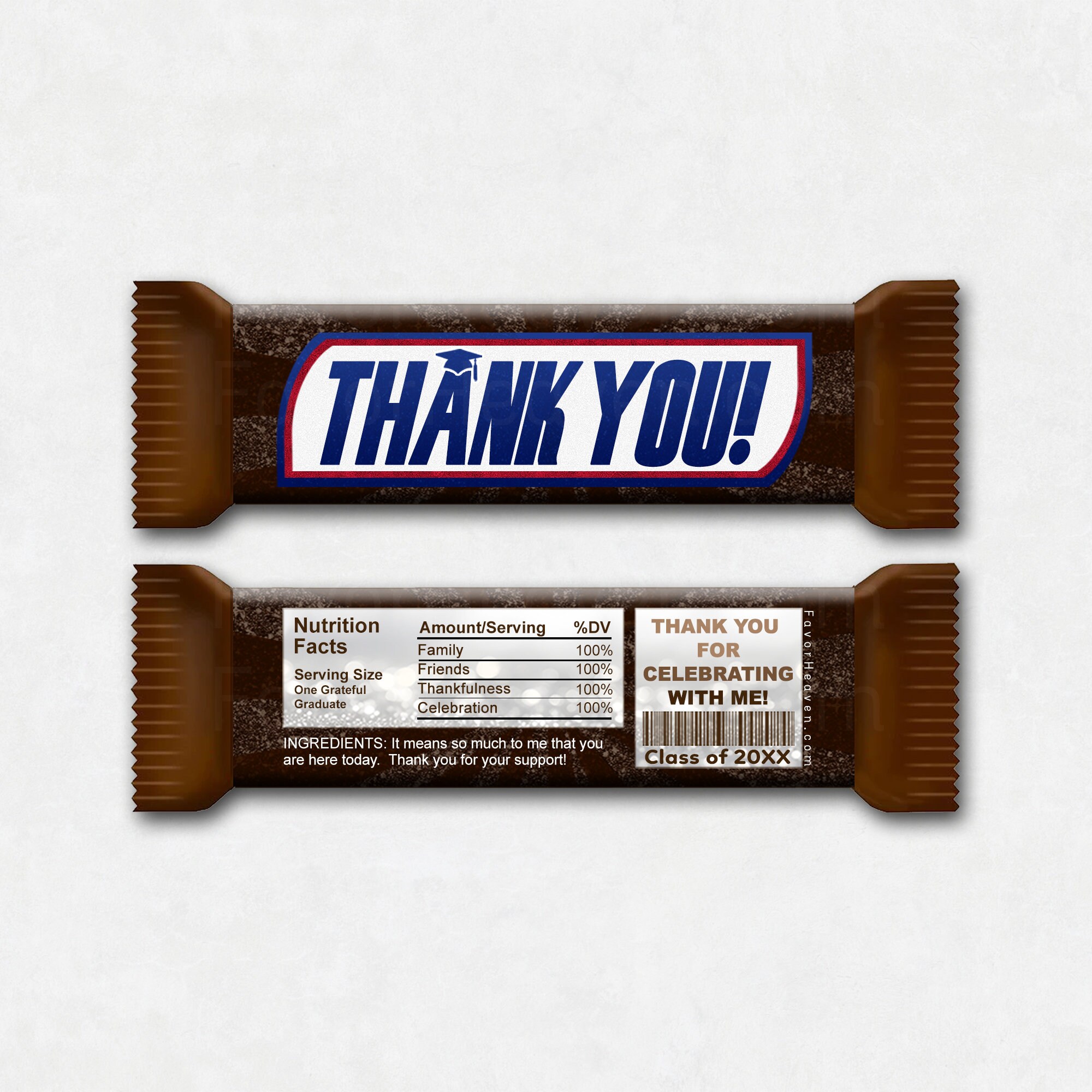 Instant Download Printable GRADUATE Candy Bar Wrapper Party Gift Favor ...