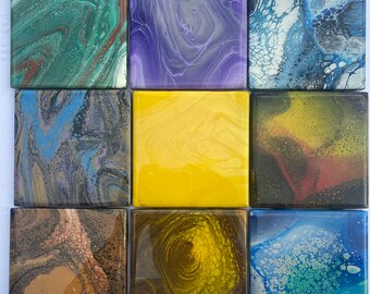 Podkładki ceramiczne pokryte żywicą akrylową