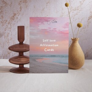 cartão de afirmação mulher, baralho de afirmação, afirmação minimalista, cartões minimalistas, cartão de afirmação simples, cartão de afirmação digital, cartão de afirmação positivo, cartão de afirmação