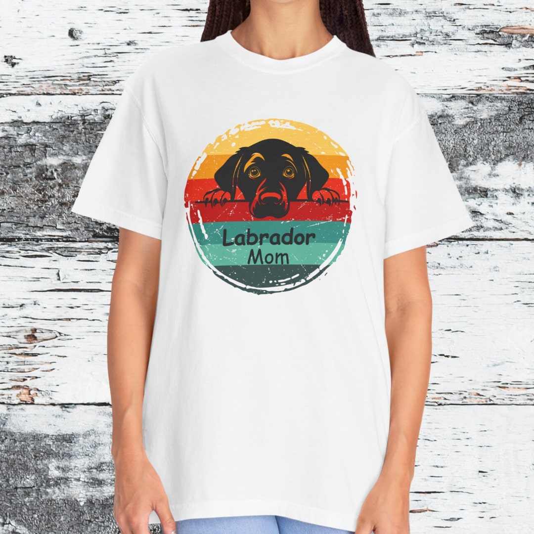 Labrador Tshirt, Labrador Gift, Custom Dog Tee, Labrador Mom, Dog