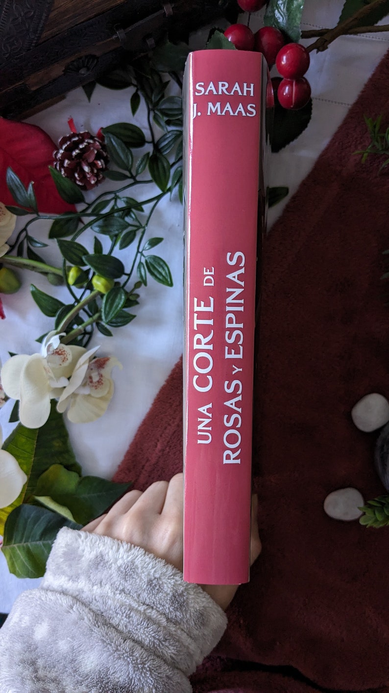 Dust Jacket ACOTAR, Dust Jacket A Court of Thorns and Roses Etsy