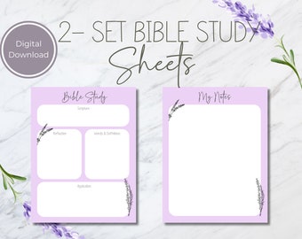 Bible study sheets, bible study worksheets, digital bible study worksheets, printable bible study sheets, Christian notes, bible notes