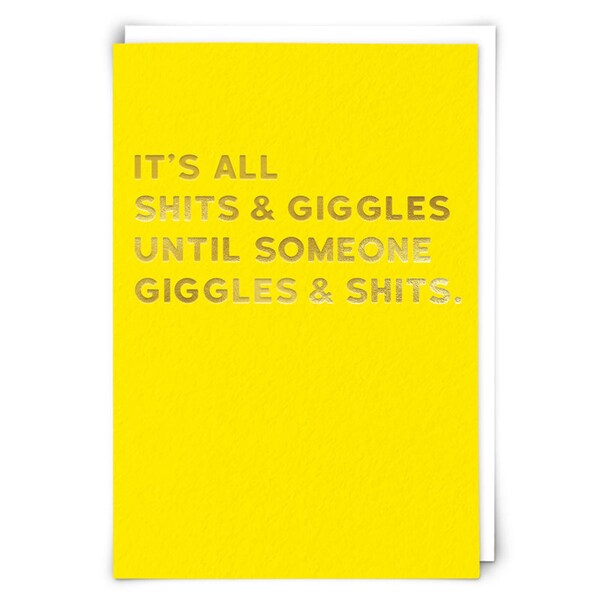 Giggles card |