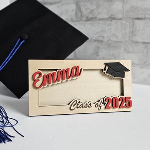 Porta-dinheiro personalizado para formatura, porta-dinheiro personalizado para formatura da faculdade, presente para formatura do ensino médio da turma de 2025