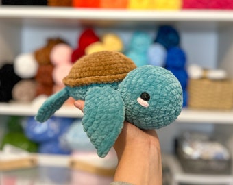 Sea Turtle Plush Stuffed Amigurumi