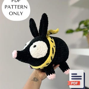 P-CHAN MÖNSTER - Virkmönster - amigurumi - plysch