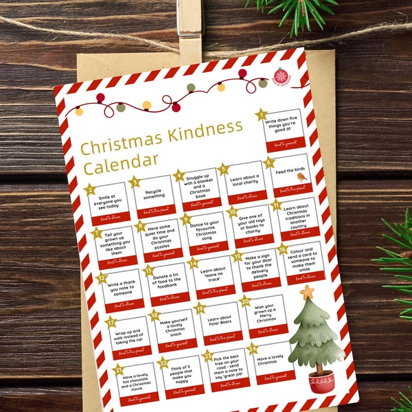 Christmas Kindness Calendar