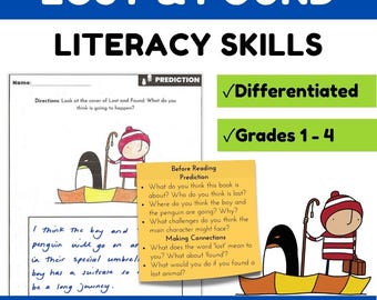 Lost and Found Activities - Reading Comprehension and Literacy Skills
