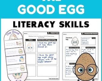 The Good Egg Book Activities - Literacy Skills and Story Elements