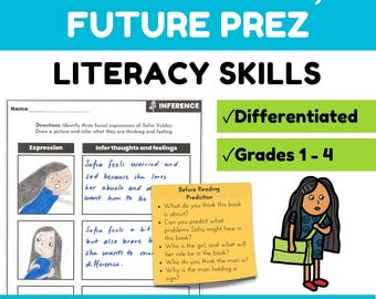 Sofia Valdez, Future Prez Activities - Reading Comprehension and Literacy Skills Activities