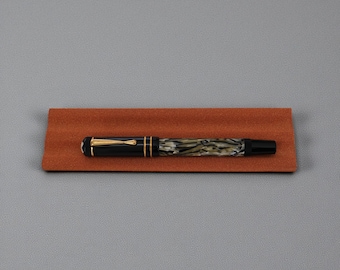 Handcrafted Pen Tray, Elegant and Functional, 2 Pen Holder | Office Accessories