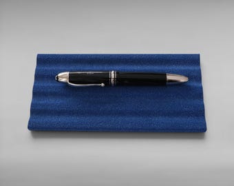 Handcrafted Pen Tray, Elegant and Functional, 4 Pen Holder | Office Accessories