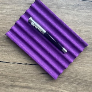 Handgemaakte pennenbak, elegant en functioneel, handgemaakte houten bureauset met 6 pennen | 6 pennenhouder | Kantooraccessoires