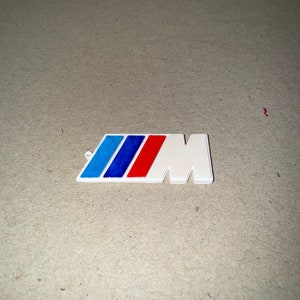 2 X BMW Schlüsselanhänger Abzeichen Logo Emblem Ersatz Aufkleber 11mm  Durchmesser