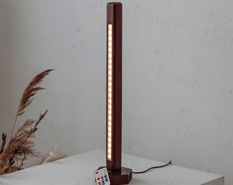 Floor lamp Table lamp Light fixtures Wooden lamp Father's Day gift USB light Floor decorative lamp