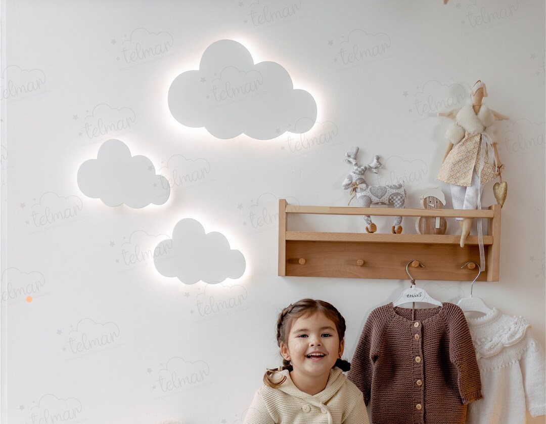 Cloud Nursery Wall Light, Cloud Light, Cloud Night Light, Baby Room
