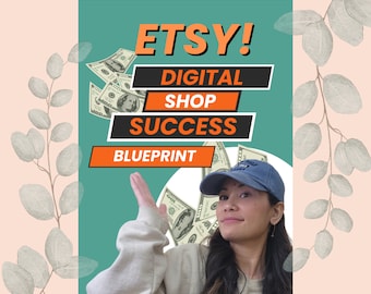 How To Start An Etsy Shop in Tagalog, Etsy Digital Shop Success Blueprint, Pre-recorded Step by Step Video Trainings, Course for Filipino