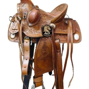 Roping Ranch Wade Tree A Fork Work Leather Premium Western Horse Saddles Handmade Equestrian Trail Tack Pony &Adult 10-18 inch Free Shipping
