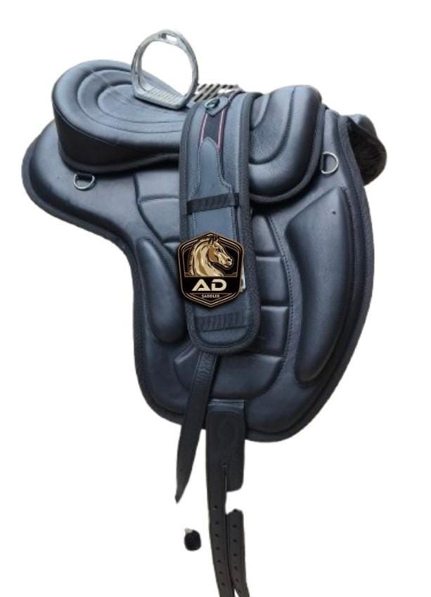 Selle Western Sans Arbres Ridex – Taille 15 Pouces – Noire – Neuf, Plusieurs Tailles Disponibles