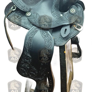 Endurance Hornless Handmade Comfort Trail Without Horn Leather Equestrian Horse Saddle Adult 14-18 inches Seat Available Free Shipping