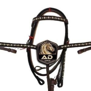 Western Premium Leather Equestrian Trail Accessories Hand Carved Tooled Headstall, Breast Collar, Reins Size: Full & Cob Free Shipping
