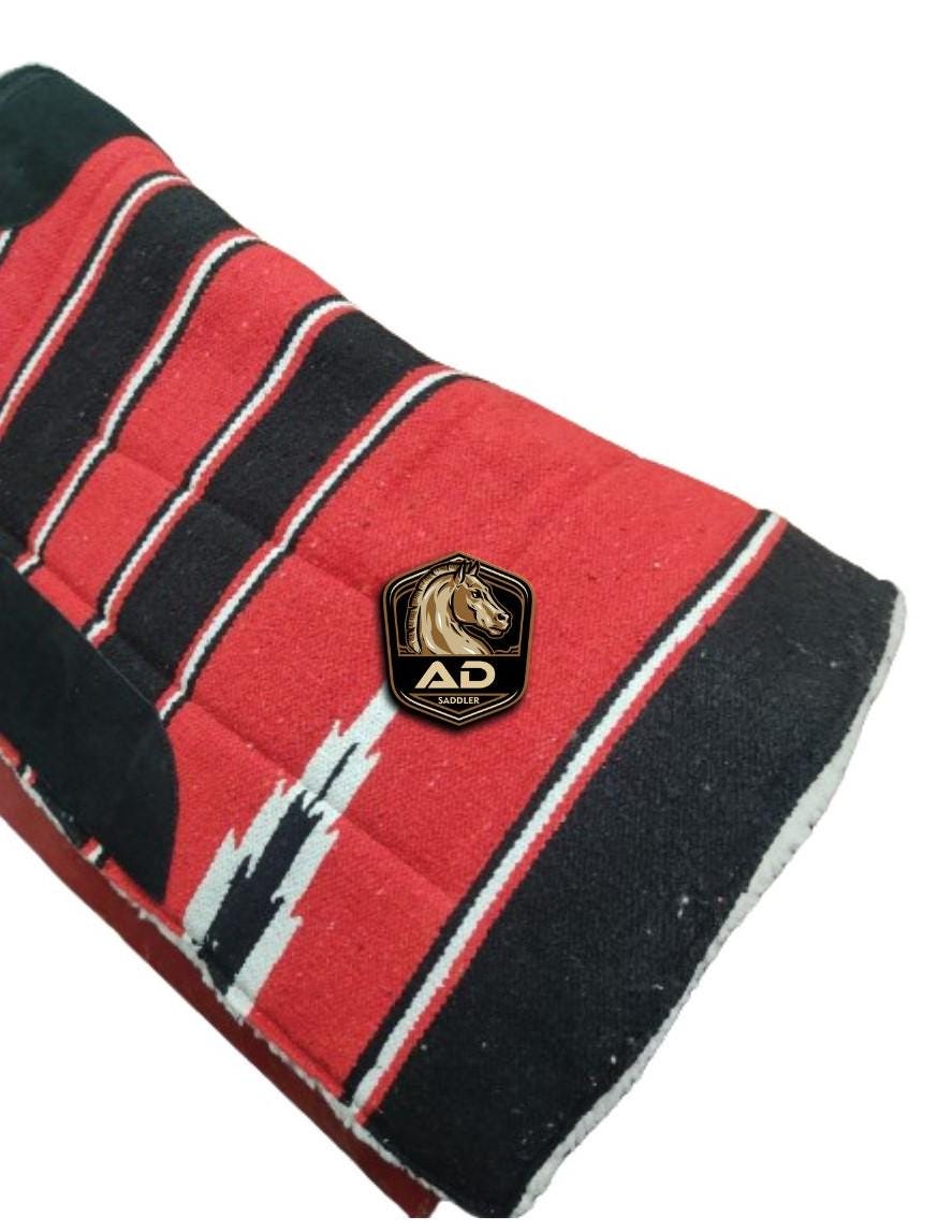 Tapis De Selle Western Navaho – BOrraq – Cut Back – Sous-bande En Polaire – Neuf