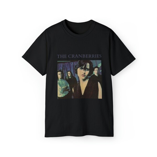 T-shirt Hommage à Dolores O'Riordan (The Cranberries) - Noir - Coupé Regular - Toutes Tailles - Neuf Avec étiquette