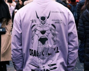 ⭐*︎様 FREEZERxMAGENTA XL(OVERSIZED)Tシャツ　フ Emperor Frieza Oversized Long Sleeve T-shirt | Dragon Ball Z