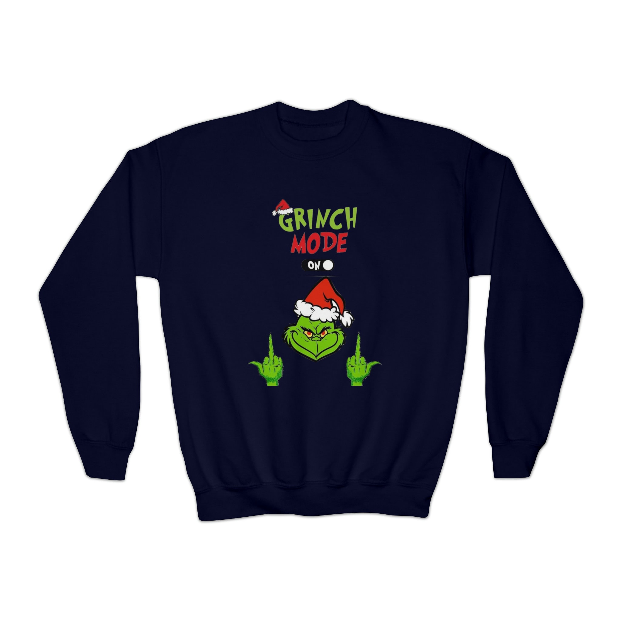 Grinch christmas shop sweater kids