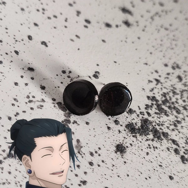 Suguru Geto earrings - resin earrings - Jujutsu Kaisen inspired