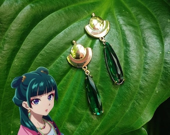 Pre order - Maomao inspired earrings - The apothecary diaries